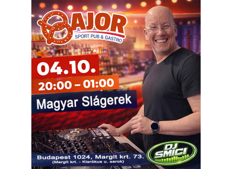 Magyar slágerek a Bajor Sport Pub-ban